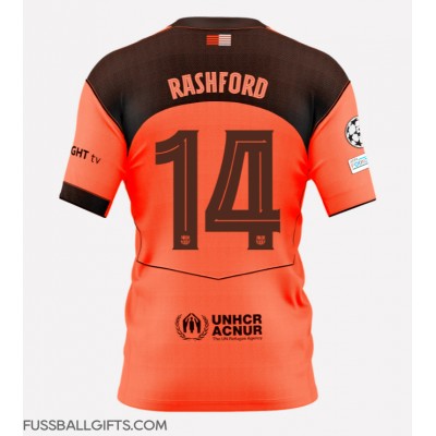 Barcelona Marcus Rashford #14 Fußballbekleidung 3rd trikot 2025-26 Kurzarm Barcelona Marcus Rashford #14 Fußballbekleidung 3rd trikot 2025-26 Kurzarm